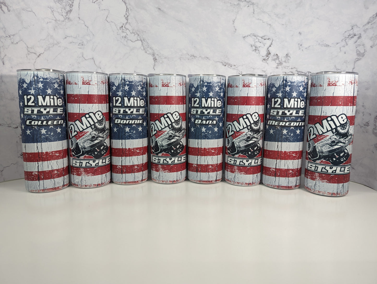 12 Mile Style Tumblers and Water bottles