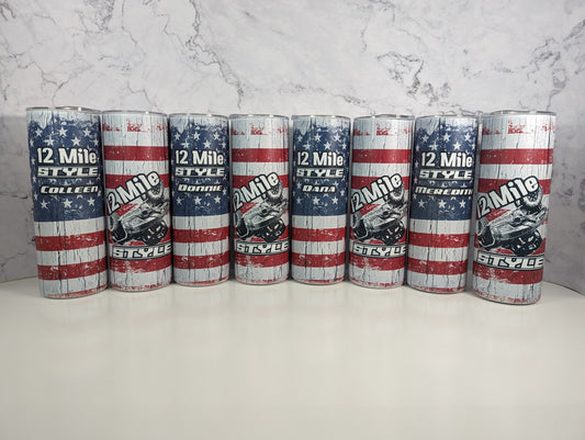 12 Mile Style Tumblers and Water bottles